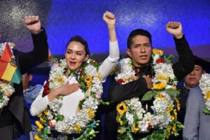 Andrónico Rodríguez y Mariana Prado como binomio electoral