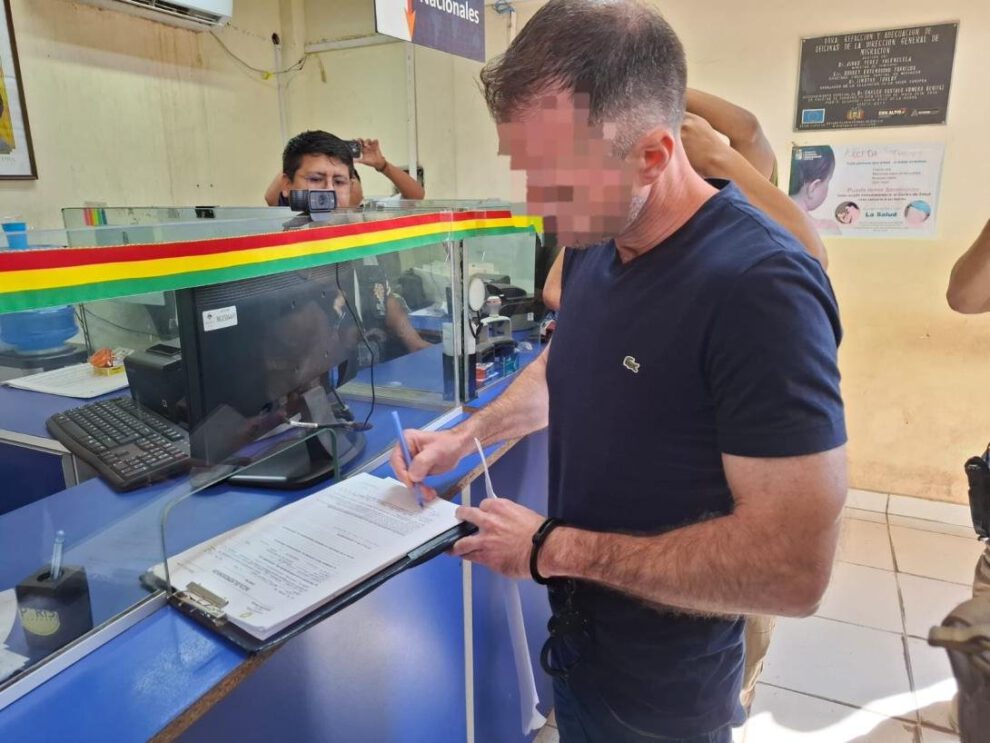 Antonio Parada Vaca llega a Bolivia tras ser extraditado