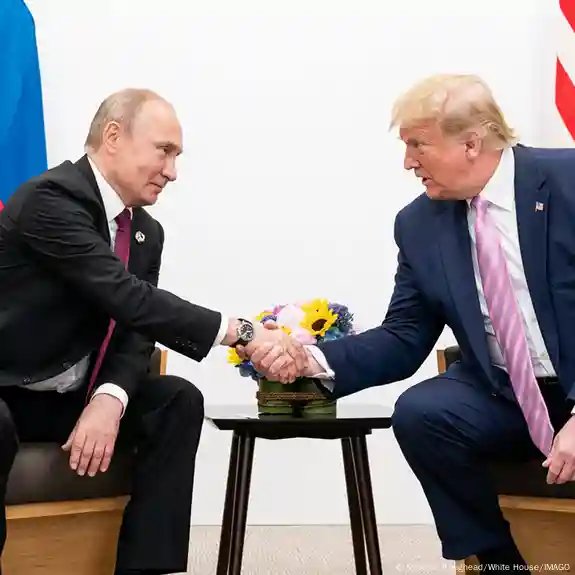 Tratado de paz con Ucrania entre Putin y Trump