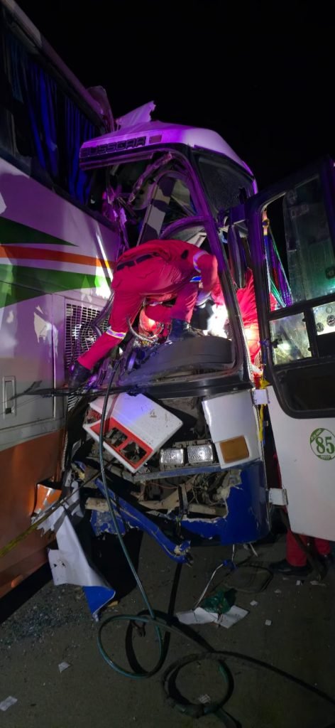 Accidente de estudiantes del colegio Antonio José de Sainz