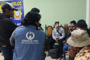 Libertad de aprehendidos en marcha evista