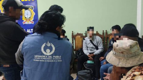 Libertad de aprehendidos en marcha evista