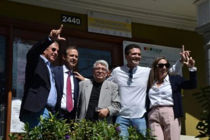 Candidatos de Libre encabezados por Jorge Tuto Quiroga
