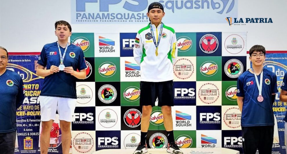 Alvin Ríos y Santiago Escobar en el Campeonato Panamericano de Squash 57