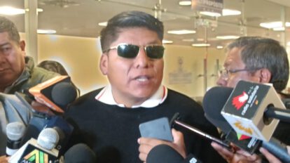 Movilizaciones sociales MAS en apoyo a la candidatura de Evo Morales