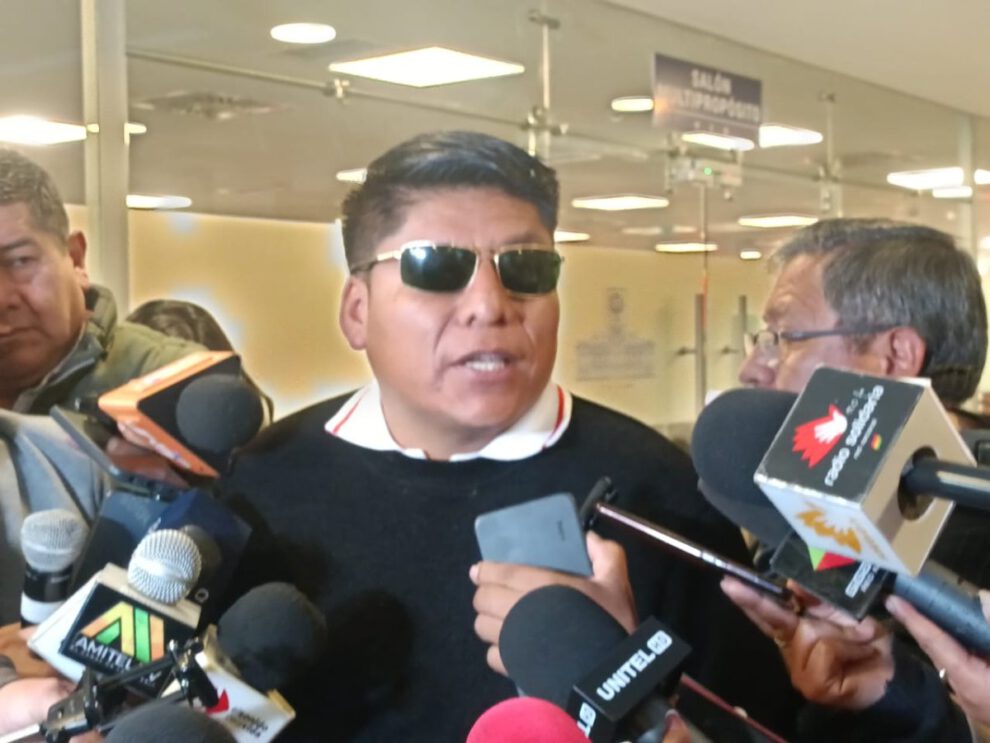 Movilizaciones sociales MAS en apoyo a la candidatura de Evo Morales