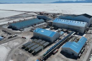 Explotación de litio en el Salar de Uyuni