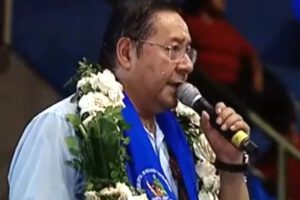 Luis Arce candidato a senador por La Paz