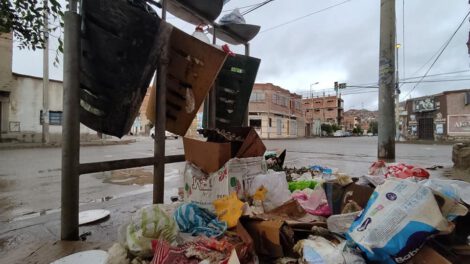 Oruro genera 250 toneladas de basura diaria