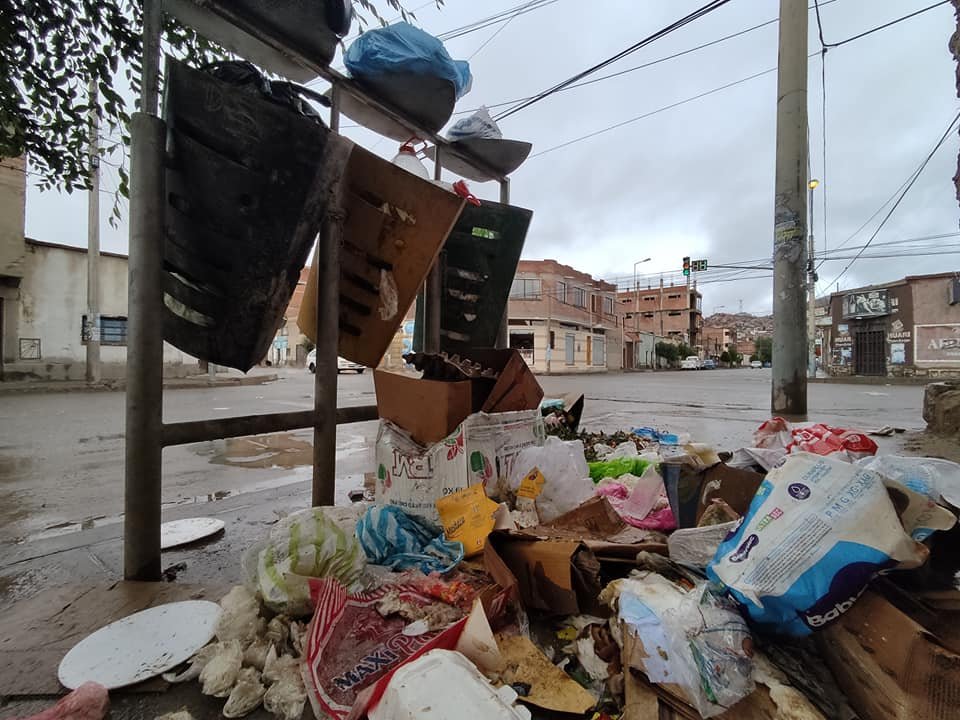 Oruro genera 250 toneladas de basura diaria