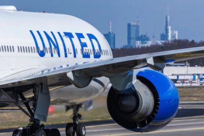 Amenaza escrita en vuelo UA1169 de United Airlines