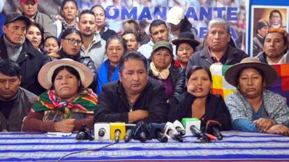 Evismo protesta La Paz