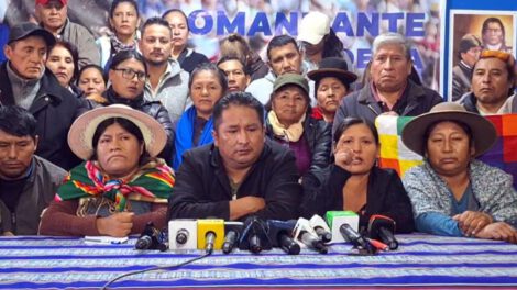 Evismo protesta La Paz