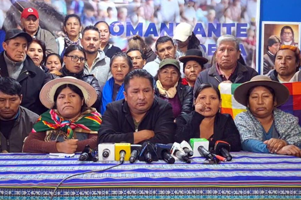 Evismo protesta La Paz