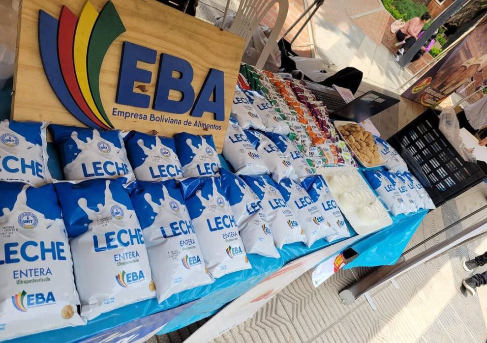 Exportación de leche boliviana a Chile