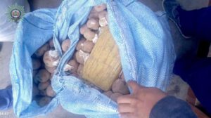 Intercepción de droga en El Alto