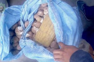 Intercepción de droga en El Alto