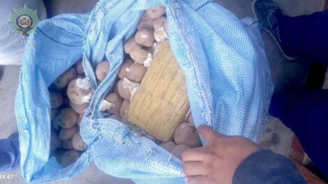 Intercepción de droga en El Alto