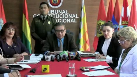 Estabilidad electoral en Bolivia según el Tribunal Constitucional