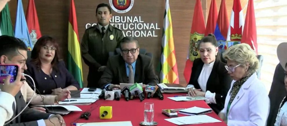 Estabilidad electoral en Bolivia según el Tribunal Constitucional