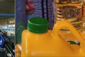 Decomiso de aceite contrabando