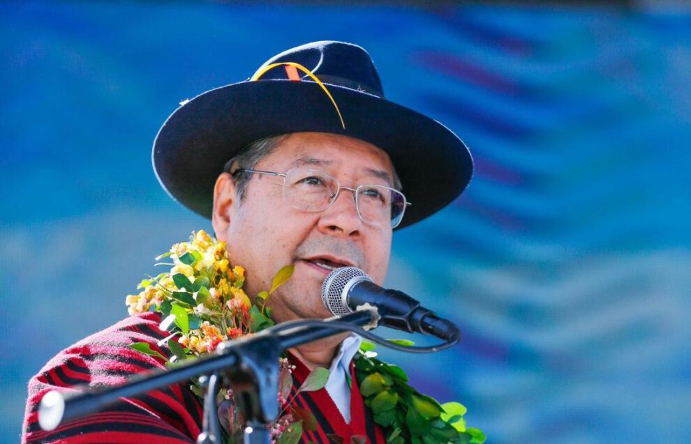 Luis Arce critica a evistas ante anuncio de marchas