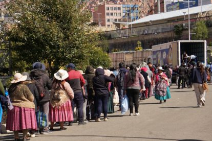 escasez de alimentos en La Paz