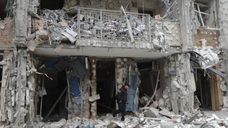 Ataques aéreos rusos en Ucrania