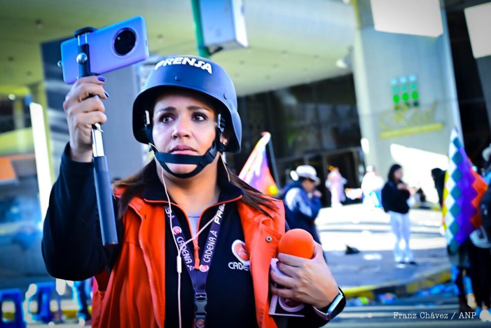 Derecho a la protesta en Bolivia según Helga Velasco