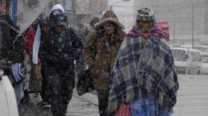 Ola de frío extremo ingresará a Bolivia