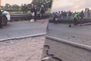 Accidente de tránsito en carretera Santa Cruz - Warnes deja una persona fallecida