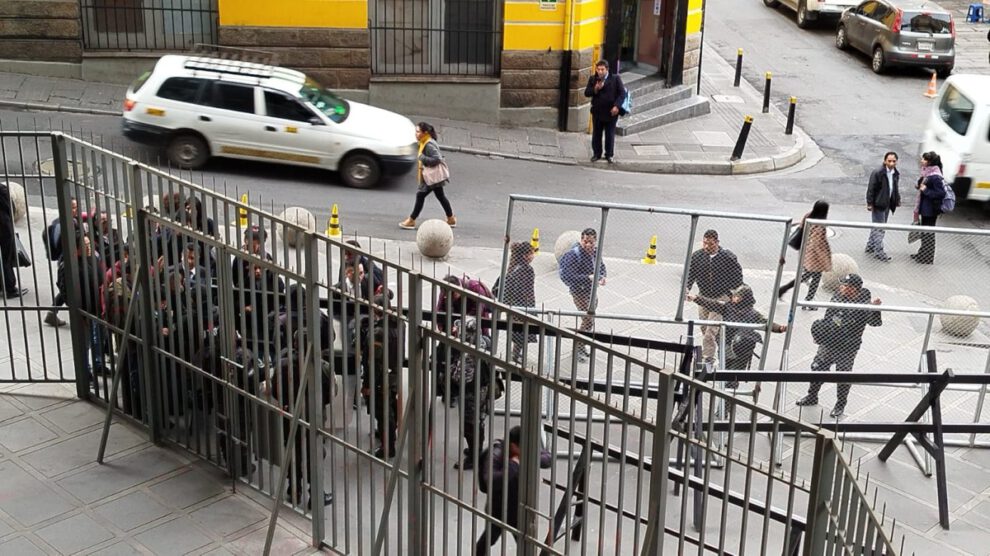 Movilizaciones del sector afín a Evo Morales