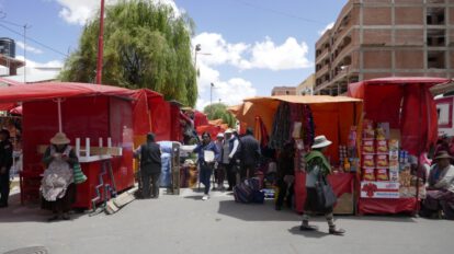 Reubicación de ferias en Oruro