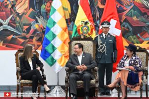 Nuevos embajadores presentan cartas credenciales al Presidente Luis Arce