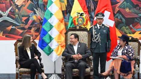 Nuevos embajadores presentan cartas credenciales al Presidente Luis Arce