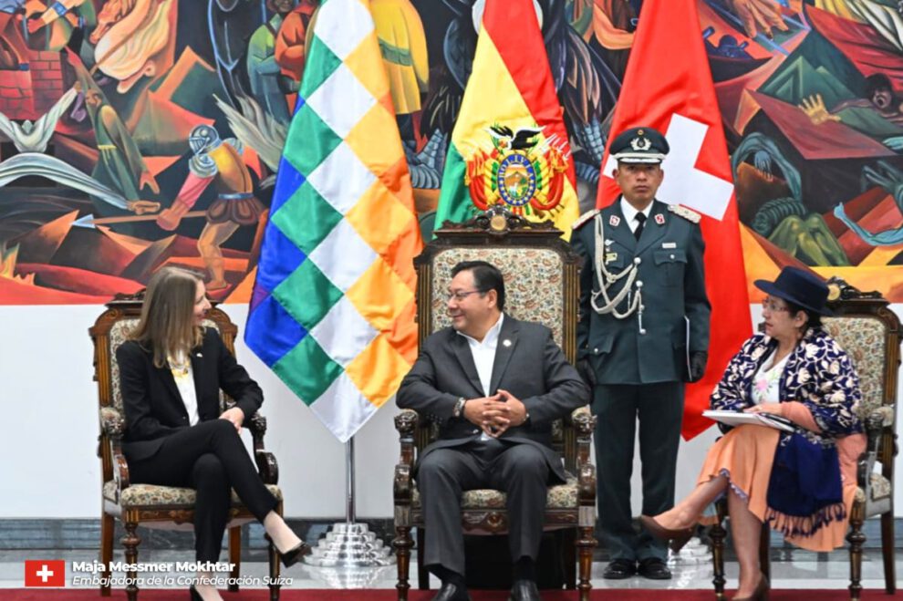 Nuevos embajadores presentan cartas credenciales al Presidente Luis Arce