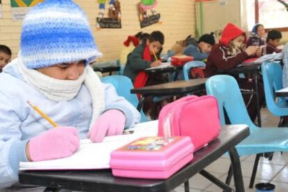 Clases a distancia por ola de frío