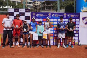 Los ganadores del Tunari Junior Open en Cochabamba