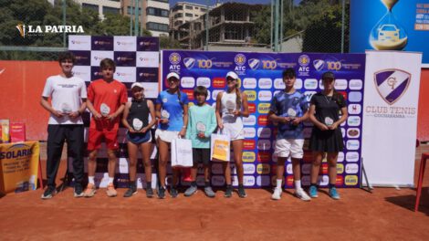 Los ganadores del Tunari Junior Open en Cochabamba