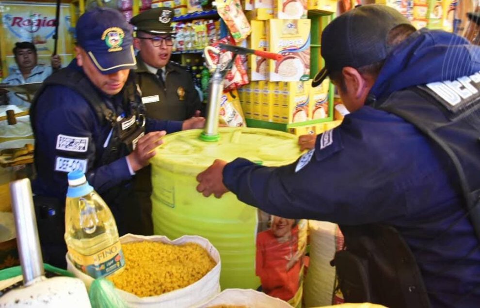 Controles en mercados Oruro para evitar agio y especulación
