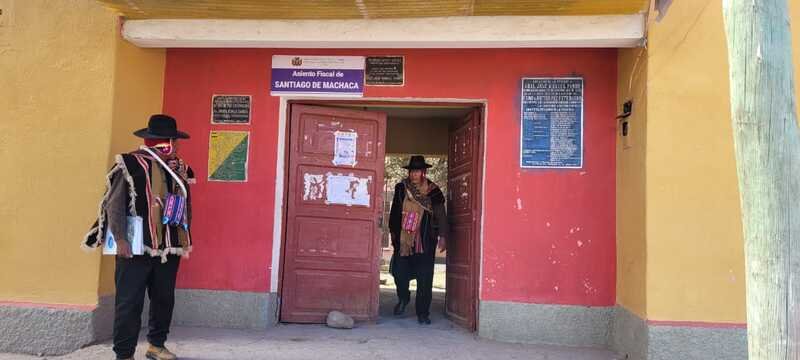 Asiento Fiscal Modelo en Santiago de Machaca para mejorar la atención judicial
