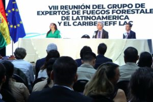 Gestión de incendios forestales en Bolivia