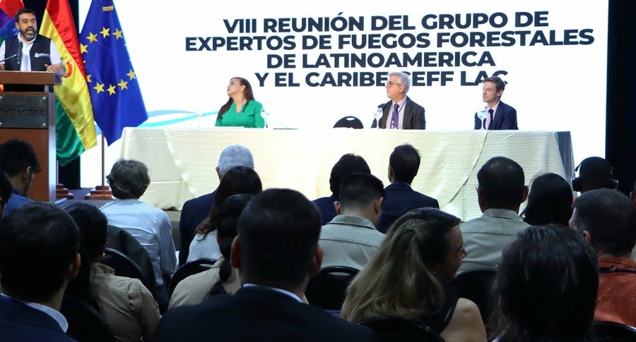 Gestión de incendios forestales en Bolivia