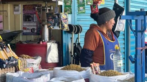Robo en tienda de abarrotes