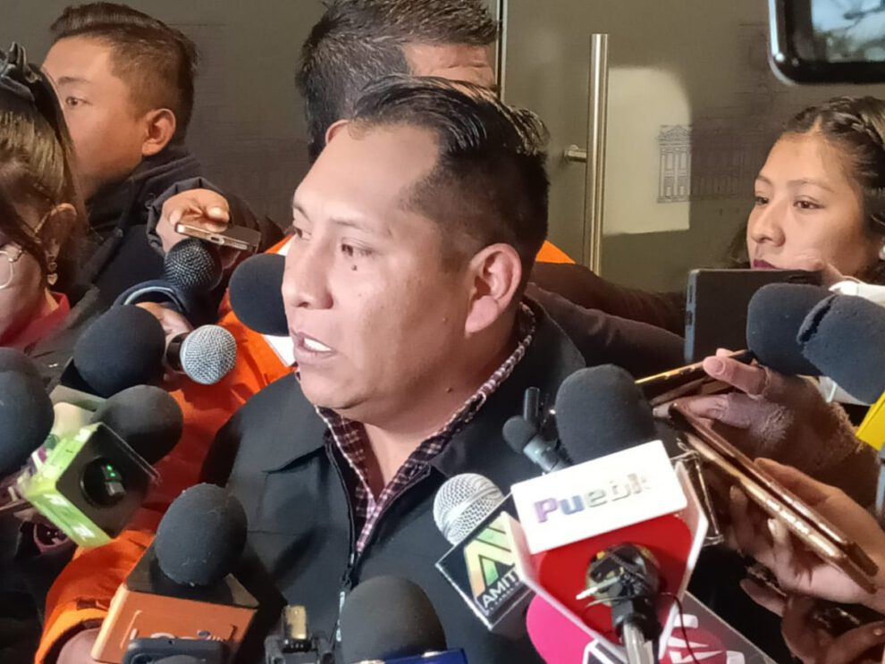 Candidatura de Andrónico Rodríguez defendida por Freddy López