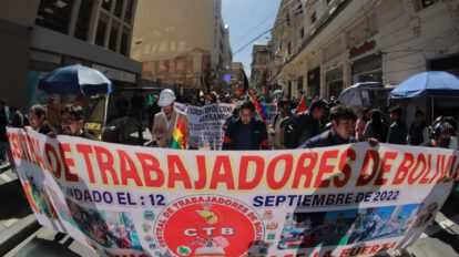 Cacerolazo en La Paz por crisis económica y escasez de insumos
