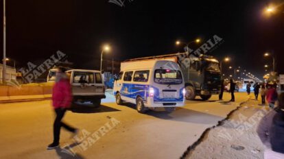 Crisis de combustible en Oruro