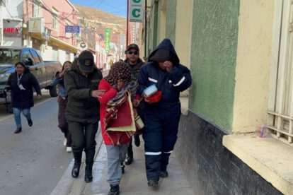 Robo en tienda de abarrotes en Oruro