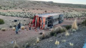 Accidente de bus en Uyuni