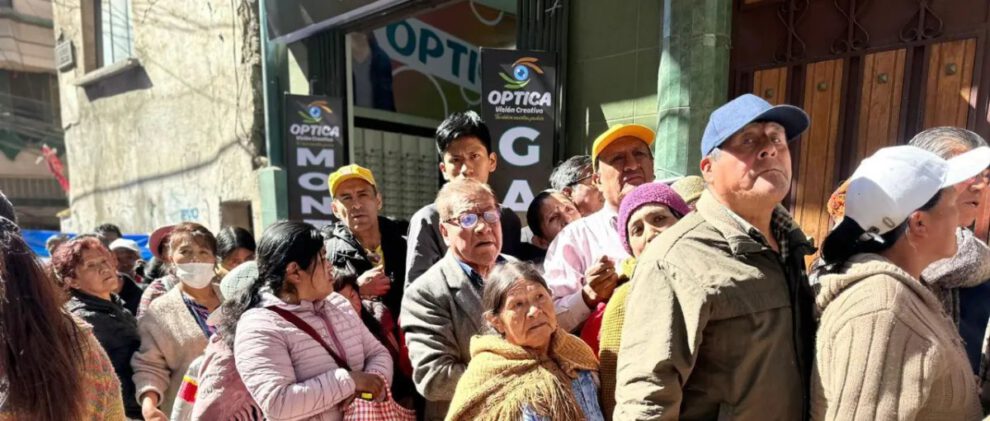 Escasez de aceite en La Paz